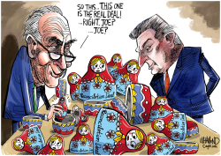 MANCHIN AND SCHUMER REACH THE REAL DEAL by Dave Whamond