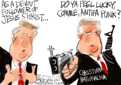 CHRISTIAN NATIONALISM  by Pat Bagley