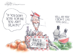 BIDEN AND BLACK VOTE by Dick Wright