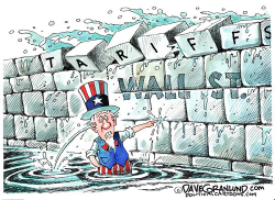 STOCKS TUMBLING  by Dave Granlund