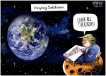 TRUMP UNIVERSAL TRADE WAR by Dave Whamond