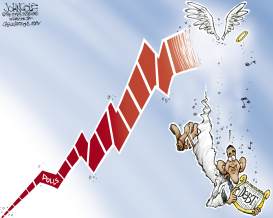 OBAMA FALLS IN POLLS  by John Cole