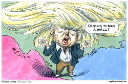 THE GREAT WALL OF TRUMP by Taylor Jones