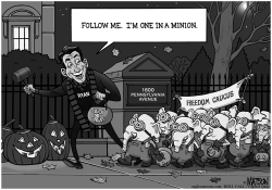 TRICK OR TREATING WITH SPEAKER RYAN AND HIS MINIONS by R.J. Matson