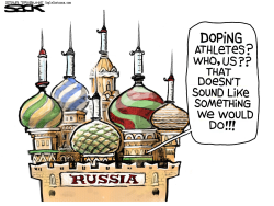 RUSSIAN DOPES  by Steve Sack