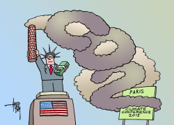 COP21 AND USA by Arend Van Dam