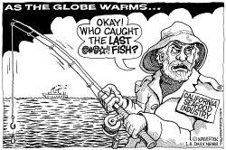 LOCALCA CLIMATE CHANGE AND DWINDLING SEAFOOD by Monte Wolverton