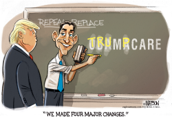 RESPELL AND REPLACE OBAMACARE WITH TRUMPCARE- by R.J. Matson