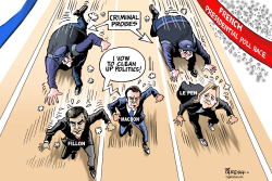 FRENCH ELECTION RACE by Paresh Nath
