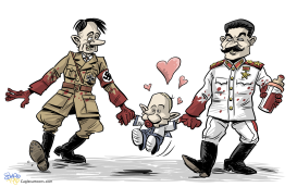PROUD PARENTS OF PUTIN by Martin Sutovec