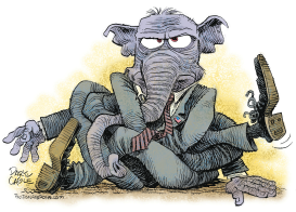 GOP GORDIAN KNOT - REPOST by Daryl Cagle