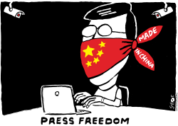 FREEDOM OF THE PRESS IN CHINA by Schot
