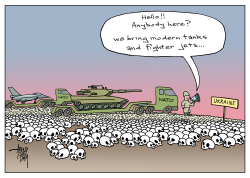 WEAPONS FOR UKRAINE by Arend van Dam