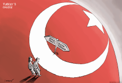 TURKEY'S CHOICE by Patrick Chappatte