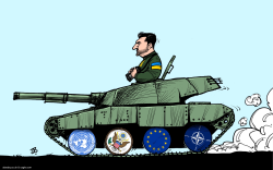 UKRAINIAN COUNTER ATTACK  by Emad Hajjaj