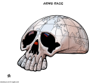 ARMS RACE  by Emad Hajjaj