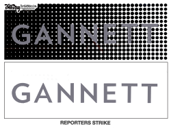 GANNETT REPORTERS STRIKE by Bill Day