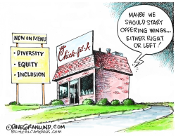 CHICK-FIL-A DIVERSITY by Dave Granlund