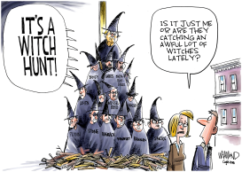 WITCHES WITCHES EVERYWHERE by Dave Whamond