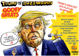 TRUMP'S GREATEST HITS by Dave Whamond