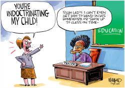 TEACHERS AND INDOCTRINATION by Dave Whamond