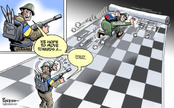 UKRAINE AT LONG WAR by Paresh Nath