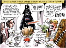 SURVIVING THANKSGIVING WITH THE FAMILY by Dave Whamond