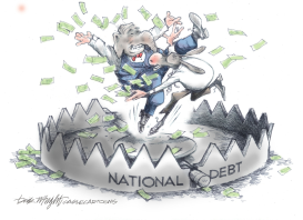 NATIONAL DEBT by Dick Wright