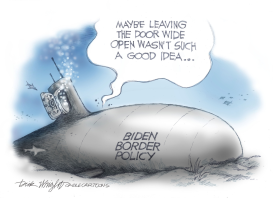 BIDEN BORDER POLICY by Dick Wright