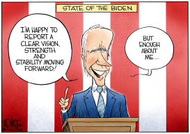 STATE OF THE BIDEN by Christopher Weyant
