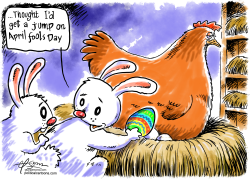 EASTER AND APRIL FOOLS by Guy Parsons