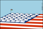 USA CAMPUS PRO-PALESTINIAN by Michel Kichka