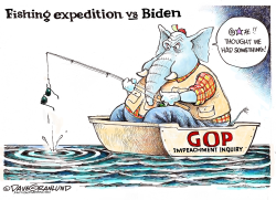 GOP FISHING EXPEDITION  by Dave Granlund