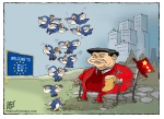 XI JINPING CAME TO EU by Nikola Listes