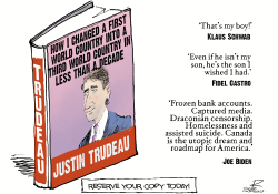 TRUDEAU BOOK by Rivers