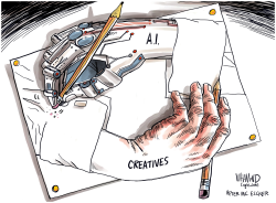 AI VS CREATIVITY by Dave Whamond