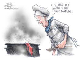 LOWERING THE TEMPERATURE by Dick Wright