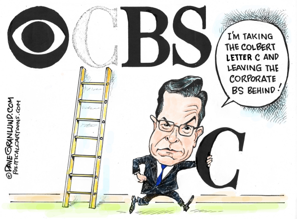 Stephen Colbert is a bad joke