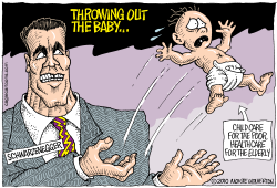 THROWING OUT THE BABY  by Monte Wolverton