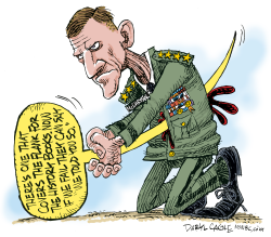 GENERAL MCCHRYSTAL RESIGNS  by Daryl Cagle