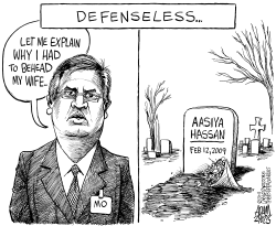LOCAL HASSAN BEHEADING TRIAL by Adam Zyglis